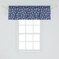 thumbnail image 2 of Ambesonne Sailing Window Valance, Colorful Sailboat Polka Dot, 54" X 18", Dark Lavender Multicolor, 2 of 3