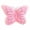 Pink, variant on Butterfly Shaped Decorative Throw Pillow - Velvet Lumbar Support Cushion for Sofa, Couch, Bed, Office Chair, and Car Seat, Elegant Home Decor, Size: 17.71x13.77in