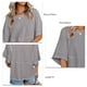 thumbnail image 5 of Camiseta de cuello redondo, top de verano para mujer, top de verano 3/4 para mujer, top informal para mujer, innovación moderna, 5 of 5