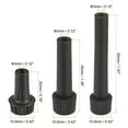thumbnail image 2 of Uxcell Light Turn On/Off Switch Knob Replacement 20mm 35mm 50mm Length Black 20in1 Set, 2 of 5