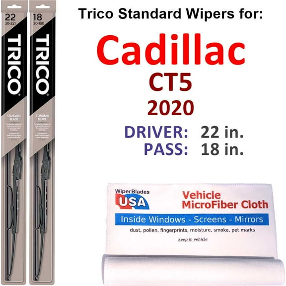 2020 Cadillac CT5 Wiper Blades (Set of 2)