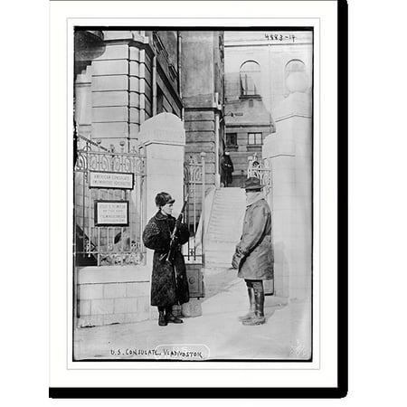 Historic Print, U.S. consulate, Vladivostok, 18" x 24"
