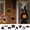 B, variant on Halloween LED Window Lights Decoration,Halloween Window Lights with Suction Cup,Halloween Hanging Lamp for Kids Holiday Happy Halloween Party Decorations Supplies
