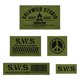 thumbnail image 1 of Insignia Adhesiva para Tanque Gasolina Nailon Acampar (ejército) Verde, 1 of 9