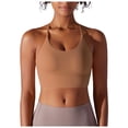 thumbnail image 2 of Sports Bras for Women Racerback Lightweight Breathable Running Bra Crop Tank Tops Longline Workout Gym Yoga Bra, 2 of 6