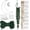 Dark green, variant on Macrame Kit for Beginners, DIY Dream Catcher Adults, Moon Wall Hanging Kit, Starter Craft Set - 3mm Cord, Beads, Metal Rings, Supplies (Natural) Natural