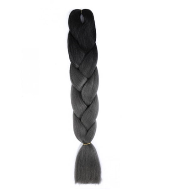Soidarity Cabello trenzado moderno y versátil para extensiones de cabello y trenzas, cabello trenzado Jumbo a la moda Cuidado del cabello B35