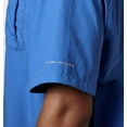 thumbnail image 3 of PFG Bahama II Short Sleeve Shirt, S, Vivid Blue, 3 of 8