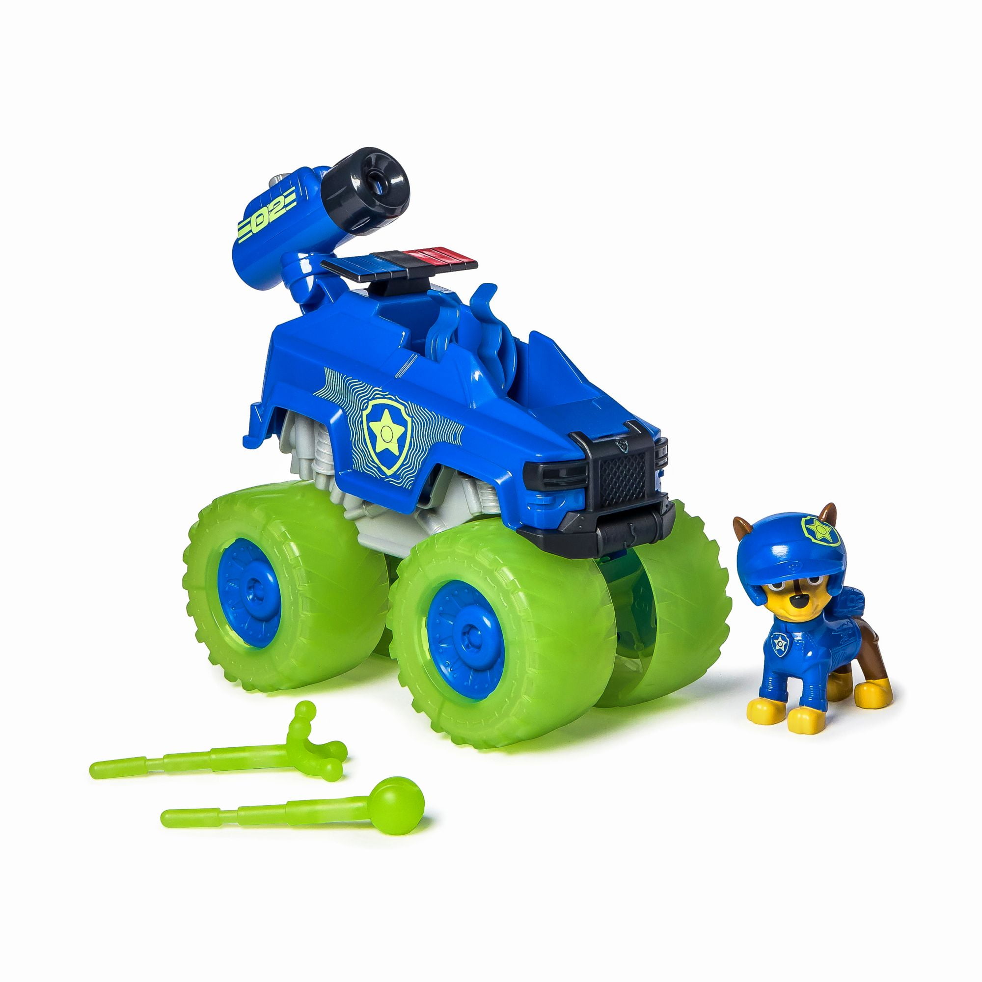 PAW Patrol Chase-Rubble Rescue Wheels with Rescue Tools, and Collectible Action Figures