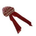 thumbnail image 3 of Muslim Turban Hat Unique Wrinkle Design Stylish Soft Comfortable Light Weight Stretch Head WrapDeep Maroon, 3 of 14