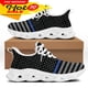 thumbnail image 1 of Zapatillas deportivas con diseño de bandera estadounidense para mujer, unisex, con cordones, estilo patriótico estadounidense, para primavera, viajes, senderismo, planas de uso diario., 1 of 6
