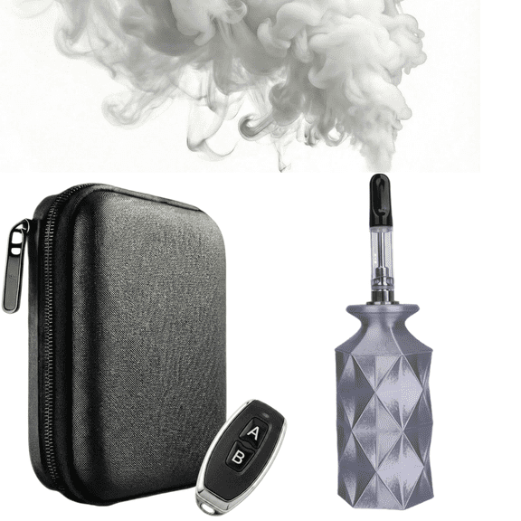 Mini Handheld Fog Machine with Wireless Remote and Carrying Case for Photography, Halloween, Cosplay and Stage Effects