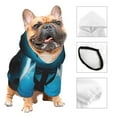 thumbnail image 5 of Yiaed Open-Mouthed Shark Print Dog Hoodie Security Pet Dog Costume Pets Dog Hoodie Sweatshirt with Pocket for Small Dogs-X-Large, 5 of 5