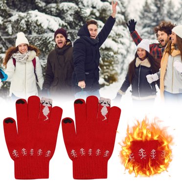 Warm Knitted Gloves Designer Gloves Mittens Warm Winter Gloves For Women And Men