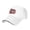 White, variant on Carolina Mudcats University Logo Sandwich Cap Unisex Classic Baseball Capunisex Adjustable Casquette Dad Hat