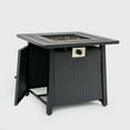 thumbnail image 6 of YYAo Fire Pit Table, Outdoor Fire Pit Table,28-Inch Iron Square Propane Fire Pit Table,Black, 6 of 13