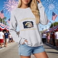 thumbnail image 4 of Leey-World Eagle and Flag 250 Years 1776-2026 250th Birthday T-Shirt 4th Of July Shirt(Light Gray,XL), 4 of 9
