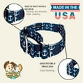 thumbnail image 6 of Country Brook Petz® 1 1/2 inch Anchors Away Martingale Dog Collar, Medium, 6 of 6