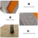 thumbnail image 5 of BRIGHTFUFU 2 marcadores de carretera de aluminio reflectantes para entrada de vehículos, reflectores de emergencia para carretera., 5 of 7