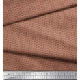 thumbnail image 2 of Soimoi Poly Georgette Fabric Dot & Geometric Small Print Sewing Fabric Yard 42 Inch Wide, 2 of 3