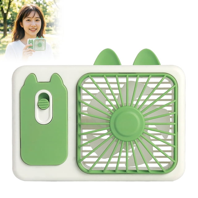 Portable Desktop USB Fan With Flexible Gooseneck Quiet For Home Computer Desk