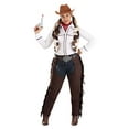 thumbnail image 4 of Adult Cowgirl Chaps Costume, 4 of 5