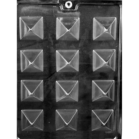 - Grandmama's Goodies AO129 Small Pyramid Chocolate Candy Soap Mold with Exclusive Molding Instructions