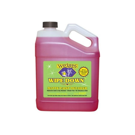 Wizards 01227 Wipe Down Matte Paint Detailer - (Best Matte Paint Cleaner)