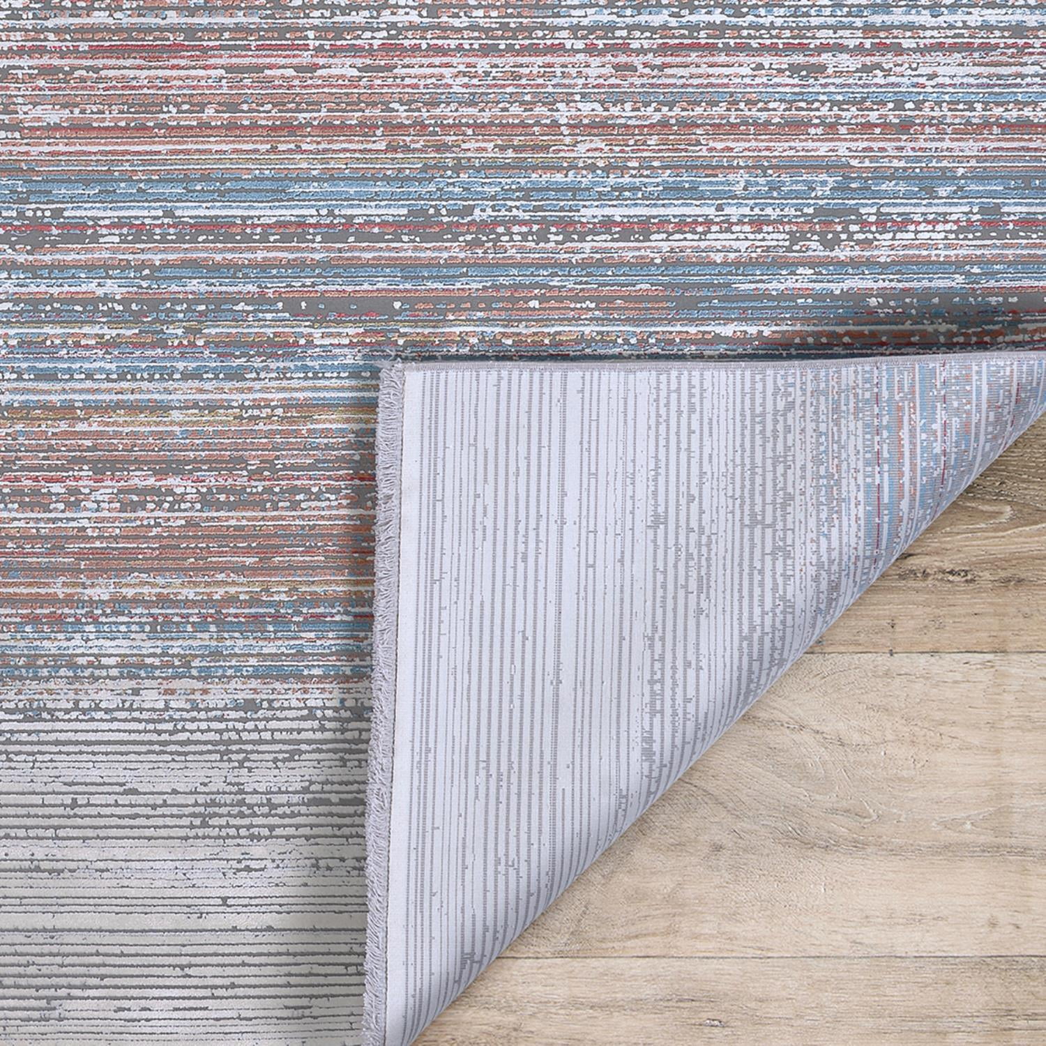 Couristan Siena Ombre 7'10" x 10'5" Multi-Ivory Area Rug