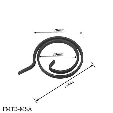 

5Pcs Door Handle Springs Door Lever Knob Latch Replacement Coil Torsion FMTB-MSA