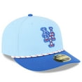 thumbnail image 3 of Men's New Era Light Blue/Royal New York Mets 2025 Fourth of July Low Profile 59FIFTY Fitted Hat, 3 of 5