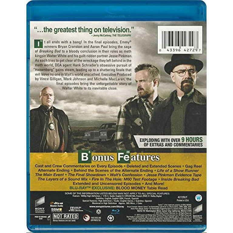 Breaking Bad: The Final Season (Blu-ray), Sony Pictures Breaking Bad: The Final Season (Blu-ray), Sony Pictures