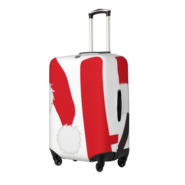 Fotbe HOHOHO Christmas Funda Protectora para Equipaje, Antirrayones y Resistente a la Suciedad, Compatible con Maletas de 18 a 32 Pulgadas-Medium