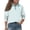 Sky Blue, variant on CCRFTGI Polo Shirts for Children Girls Size 7 School Uniform Striped Shirt Athletic Tennis Lapel Button Collared Polo Casual Long Sleeve 2026 Summer T-Shirts Army Green 3-4 Years