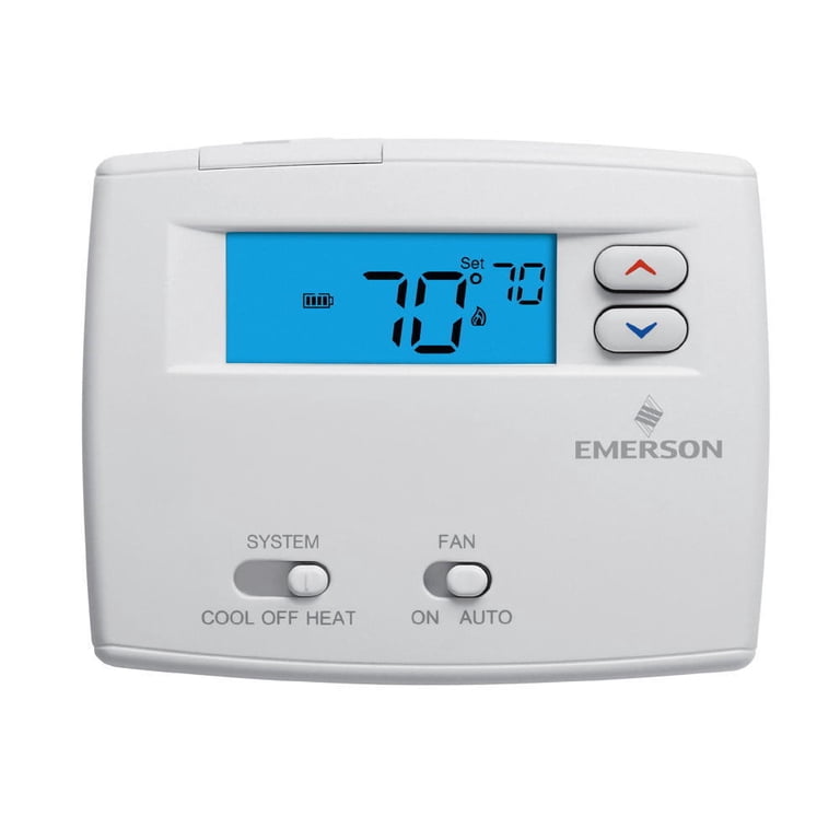White-Rodgers 1F86-0244 Non Programmable Digital Thermostat - White -  Walmart.com