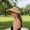 Khaki, variant on Straw Sun Visor Hat for Women - Wide Brim Roll Up Foldable Beach Hat, Lightweight Paper Straw Golf Visor with Adjustable Fit, UPF 50+ Summer Outdoor Cap for Travel Hiking, White