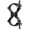 Black-Butterfly Mother, variant on Lightweight High Strength Aluminum Double Lock Hook Clamp Corrosion Resistant Pipe Clamp for Stage Light 25-30mm Tube