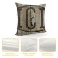 thumbnail image 4 of YINGXI  Decorative Throw Pillow Cover  Wooden Plank Porch Sweet Porch Cushion Case Square Shape  22x22in, 4 of 5
