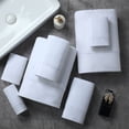thumbnail image 4 of Mdesiwst Luxury Towel Luxury Hotel Towel Super Soft Great Water Absorption Thick Pure Cotton Solid White Ideal for Home Beauty Parlor Bathroom Bath Shower Spa, 4 of 8