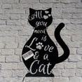 thumbnail image 5 of Handmadetneonsign All You Need is Love Cat Metal Wall Art Light, Cat Metal Sign Wall Decor, Cat Metal Decor, 5 of 5
