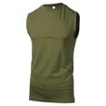 thumbnail image 2 of Ma Croix Mens Sleeveless Lightweight Muscle Tank Top For Gym Daily Look Home Training, 2 of 4
