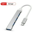 thumbnail image 1 of MesaSe USB C Hub 4 Multi-Port USB Type-C Hub with USB2.0 USB3.0 OTG Function USB Splitter Adapter for Win7/8/10, 1 of 8