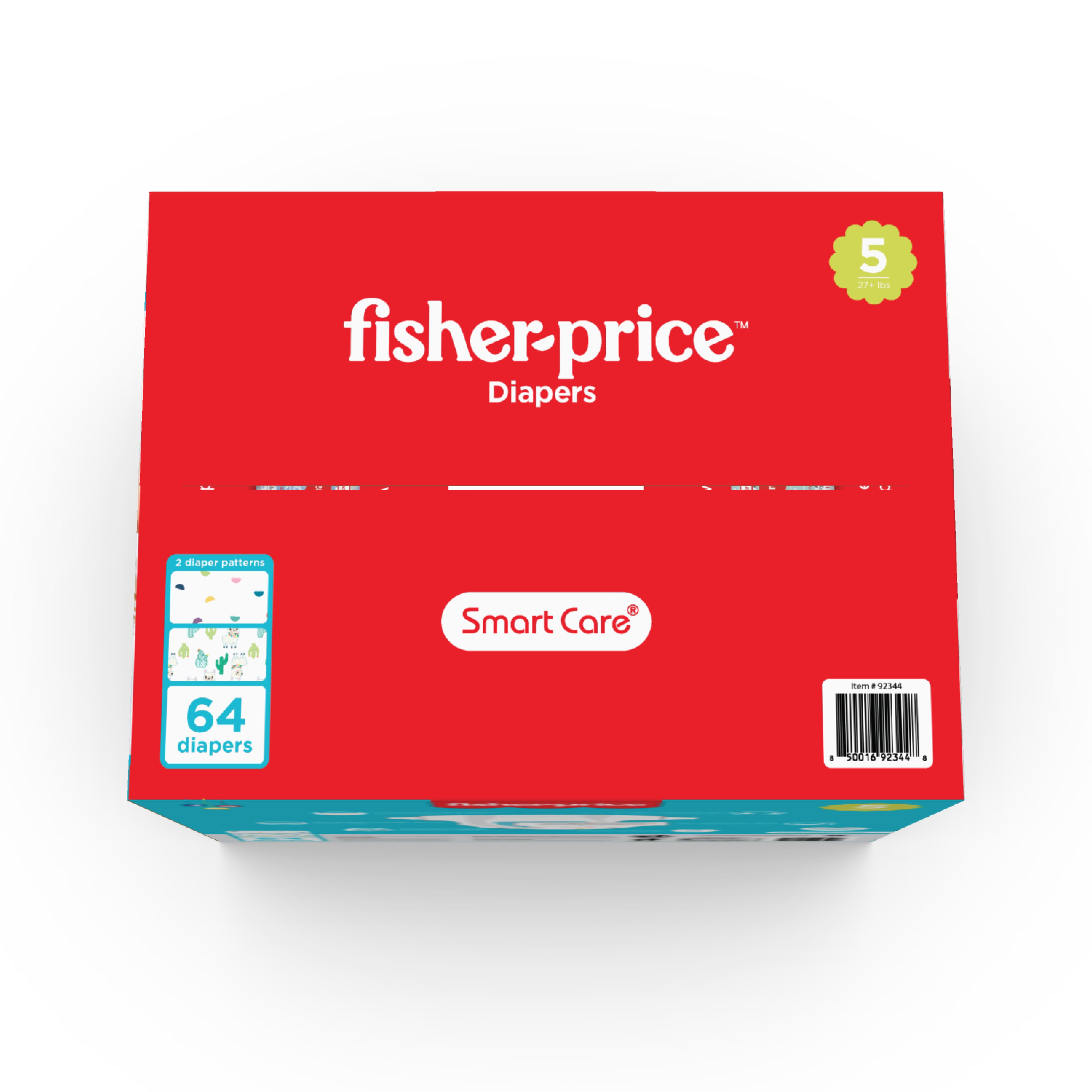 Fisher-Price Size 5 Diapers 64 ct