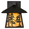 thumbnail image 5 of Meyda Tiffany 165573 Stillwater 8" Tall Wall Sconce - Brown, 5 of 6