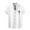 White, variant on SHIXIAOO Men's Floral Shirts Button Down Tropical Holiday Beach Shirts Graphic Tee Shirt Long Sleeve Spandex
