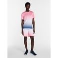 thumbnail image 2 of Athletic Works Men's and Big Men's Active Ombre Perforated Mesh Performance Tee Shirt, Sizes XS-5XL, 2 of 5