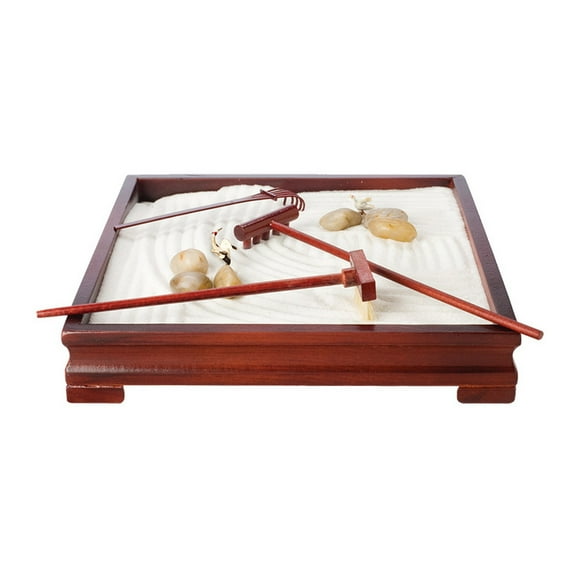 Toysmith Deluxe Zen Garden 9 x 9 Inches Birthday 2.12 oz for Decoration