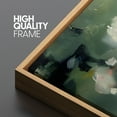 thumbnail image 5 of Large Framed Canvas Print Impressionist White Blossoms - Soft Floral AbstractWall Art Decorative Ready to Hang Painting for Living room Bedroom 60x30 inches Natural Frame, 5 of 7