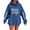 Blue#womens oversize hoodies, variant on Moxiu Womens Hoodie Oversized Fleece Rugby Graphic Hoodie Y2K Pullover Sweater Game Day Hooded Sweatshirts with Pockets 2025 Blue,S