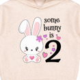 thumbnail image 3 of Inktastic Somebunny is Two-second Birthday Bunny Toddler Hoodie, 3 of 4